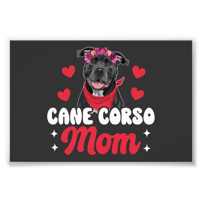Impression Photo Maman Cane Corso (Devant)