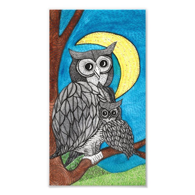 Impression Photo Maman est l'art des mots (Devant)