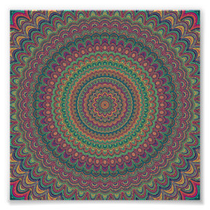 Impression Photo Mandala