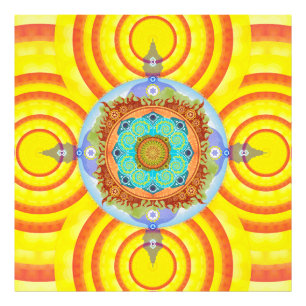 Impression Photo Mandala 7 Chakras