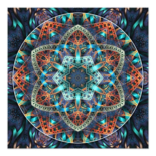 Impression Photo Mandalas de clarté et de cohérence 13 Imprimer (Devant)