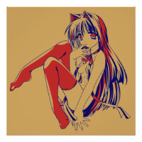 Manga américain Neko Chatte féerique Kawaii Anime