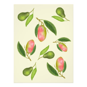 Impression Photo Mango et Avocado