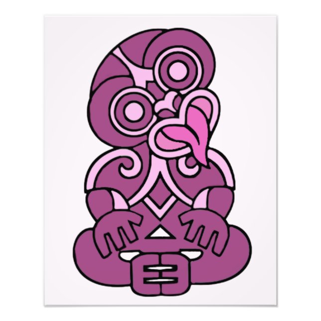 Impression Photo Maori Hei Tiki (Devant)