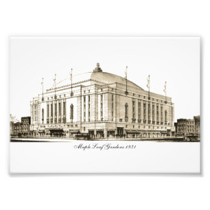 Impression Photo Maple Leaf Gardens 1931