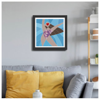 Impression Photo Maquette de maillot de bain de plage glamour mode 