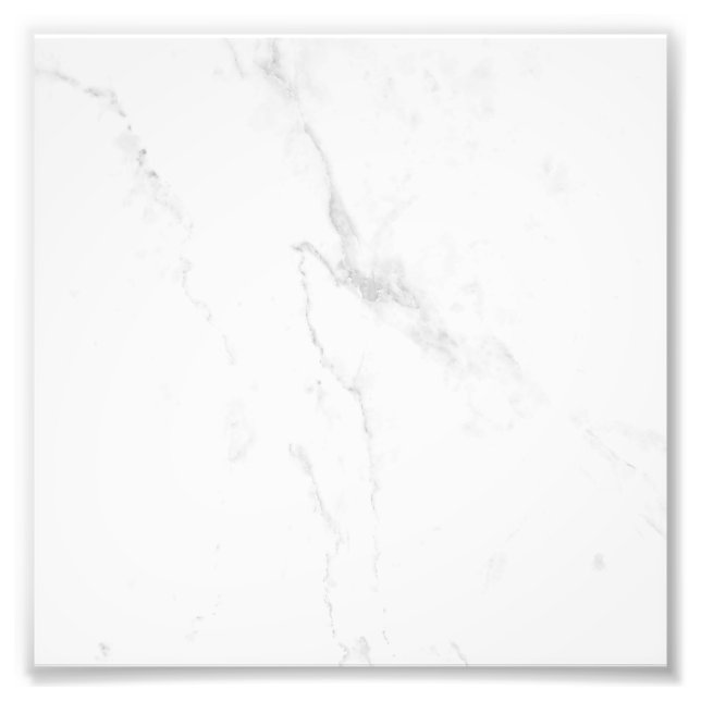 Impression Photo Marbre Blanc (Devant)