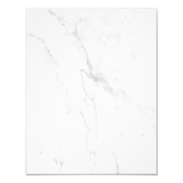 Impression Photo Marbre Blanc Moderne (Devant)