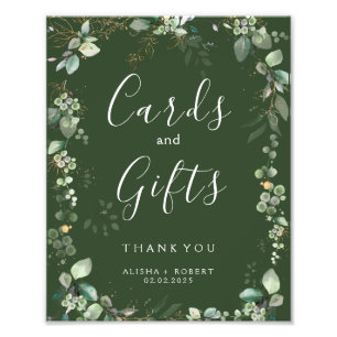 Impression Photo Mariage vert forestier