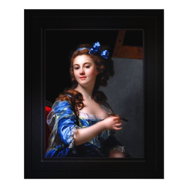 Impression Photo Marie Gabrielle Capet Autoportrait (Devant)