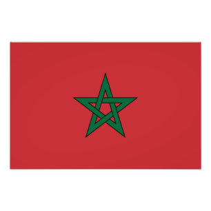 Impression Photo Maroc - Drapeau marocain
