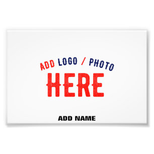 IMPRESSION PHOTO MARQUE BLANCHE VERIFIEE PERSONNALISABLE MODERNE ET