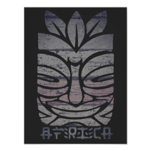 Impression Photo Masque Tribal Africain