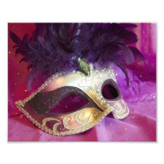 Impression Photo Masque violet