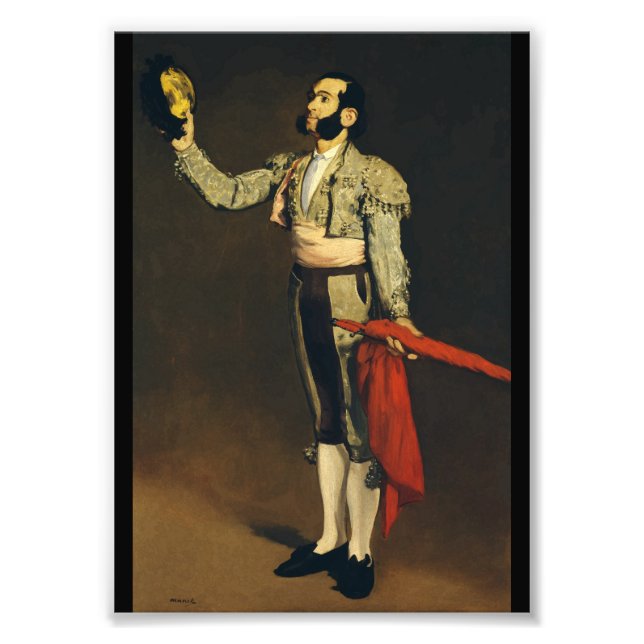 Impression Photo Matador espagnol par Edouard Manet (Devant)