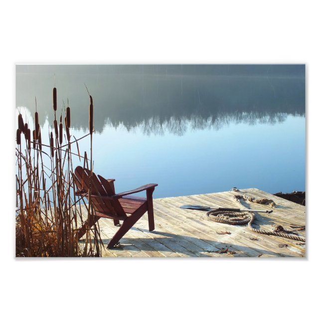 Impression Photo Matin pacifique (Devant)