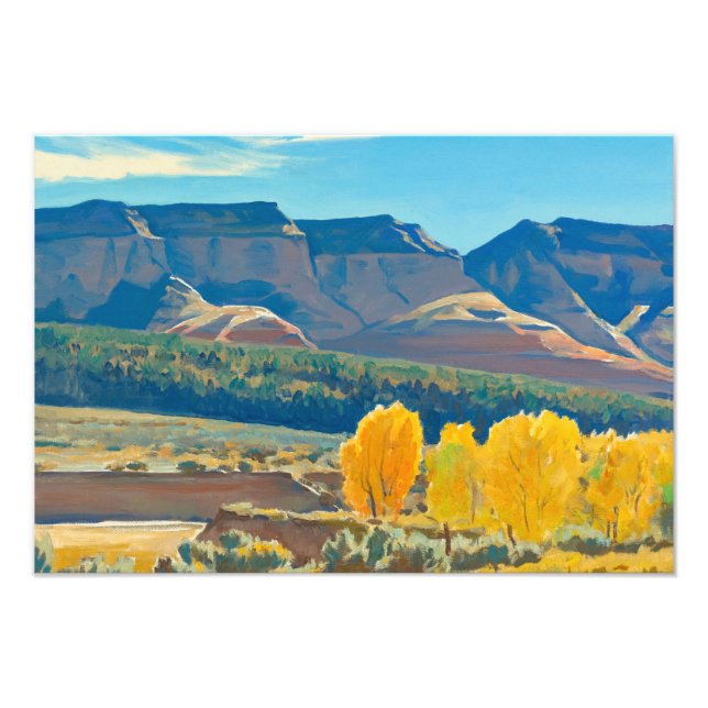 Impression Photo Matin pacifique par Maynard Dixon (Devant)