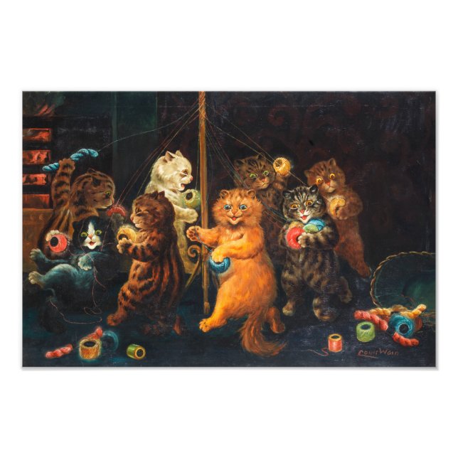 Impression Photo Maypole | Louis Wain | (Devant)