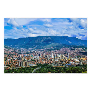 Impression Photo Medellin, Antioquia, la ville de Colombie