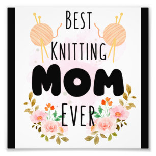 Impression Photo Meilleur Tricot Maman Ever 27