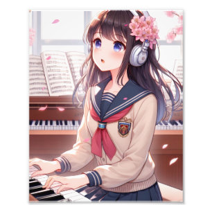 Impression Photo Melody's Path : A Journey Through Music