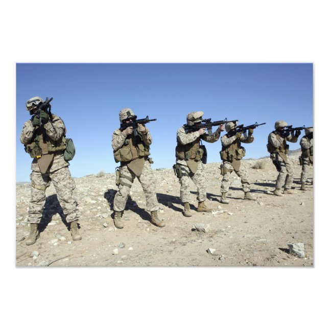 Impression Photo Membres de l'équipe de transition militaire (Devant)