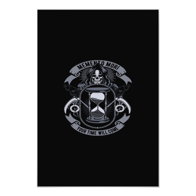 Impression Photo memento mori your time will come (Devant)