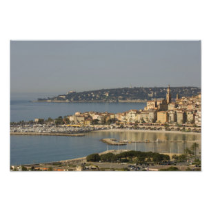 Impression Photo Menton, Côte d'Azur, France.
