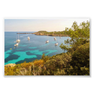 Impression Photo Mer Méditerranée & Yachts, Portinatx, Ibiza