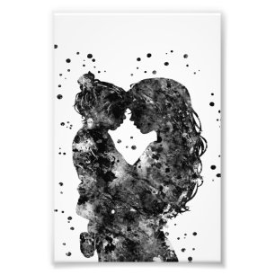 Impression Photo Mère et fille Idée cadeau, Cadeau d'anniversaire f