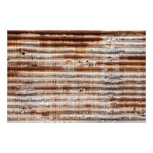 Impression Photo Metal Vintage