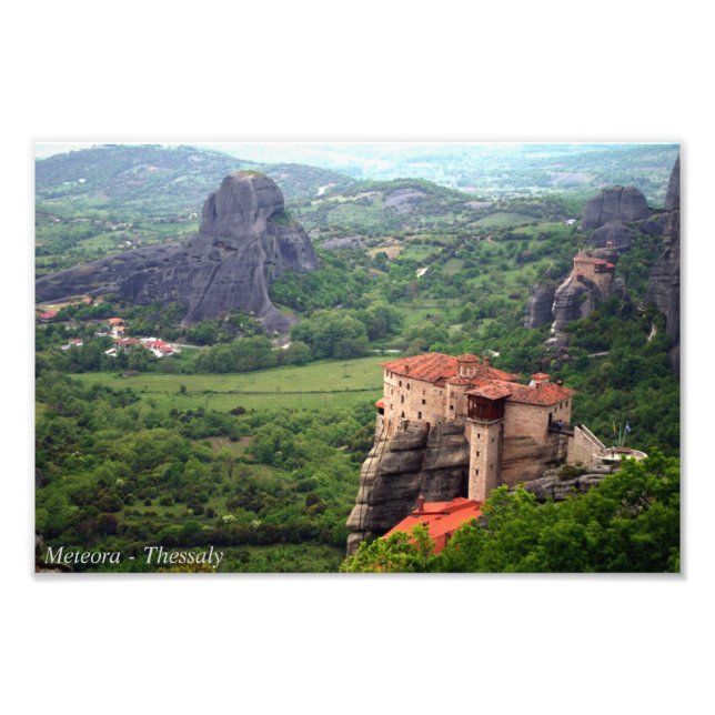 Impression Photo Meteora - Thessalie (Devant)