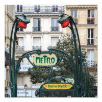 Métro Paris Art Nouveau