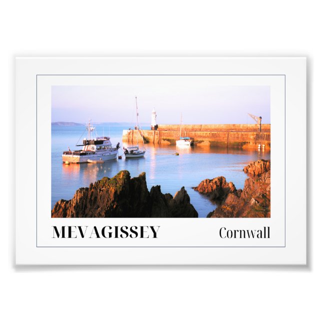 Impression Photo Mevagissey, Cornouailles (Devant)