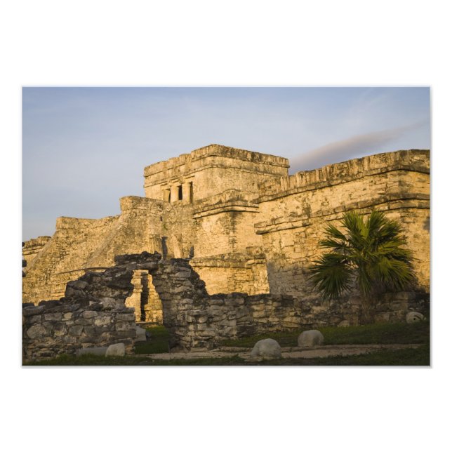Impression Photo Mexique, Quintana Roo, péninsule du Yucatan, (Devant)