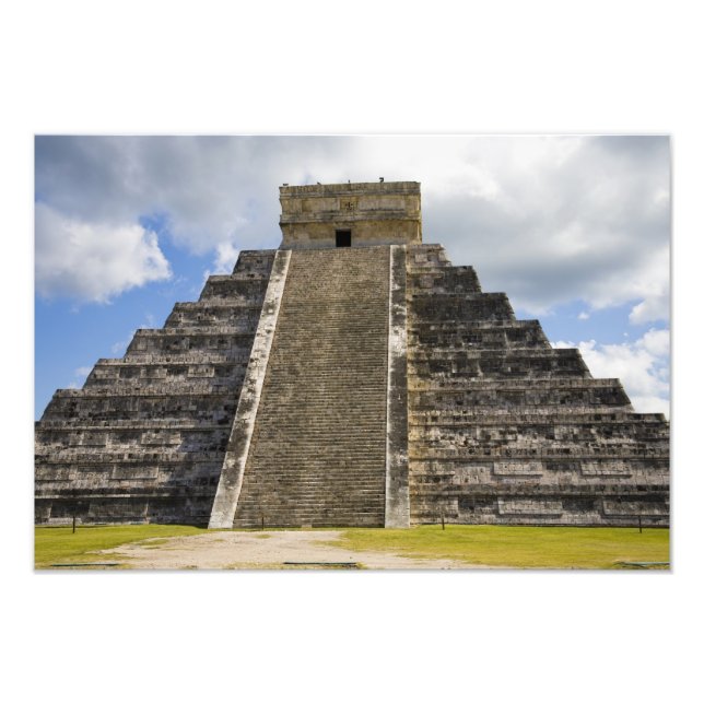Impression Photo Mexique, Quintana Roo, près de Cancun, Chichen (Devant)