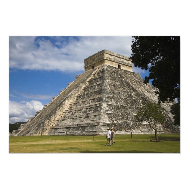 Impression Photo Mexique, Quintana Roo, près de Cancun, Chichen 2 (Devant)