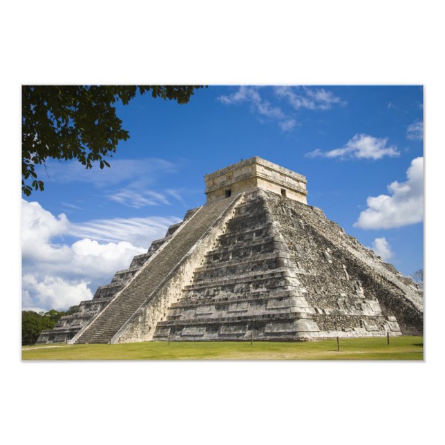 Impression Photo Mexique, Quintana Roo, près de Cancun, Chichen 6 (Devant)