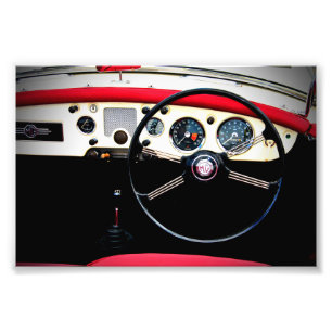 Impression Photo MG Une voiture de sport britannique classique
