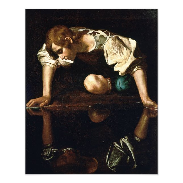 Impression Photo Michelangelo Merisi da Caravaggio "Narcissus" (Devant)