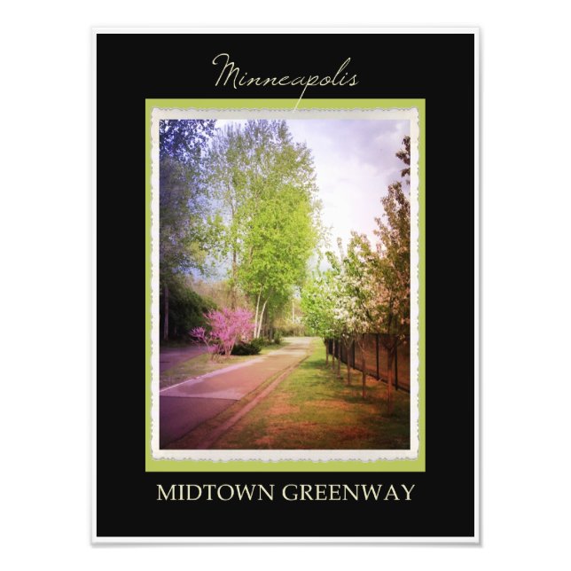 Impression Photo Minneapolis Midtown Greenway (Devant)