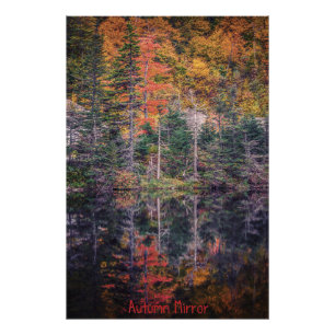Impression Photo Miroir d'automne