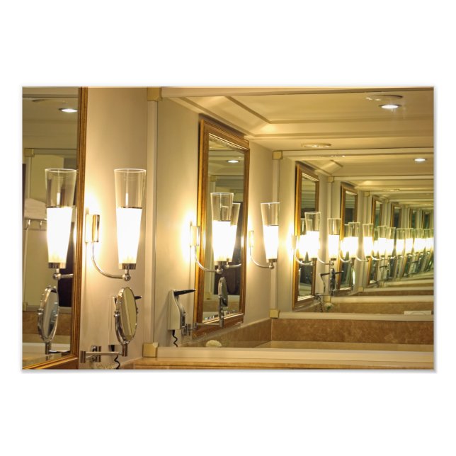 Impression Photo Miroir d'infini (Devant)