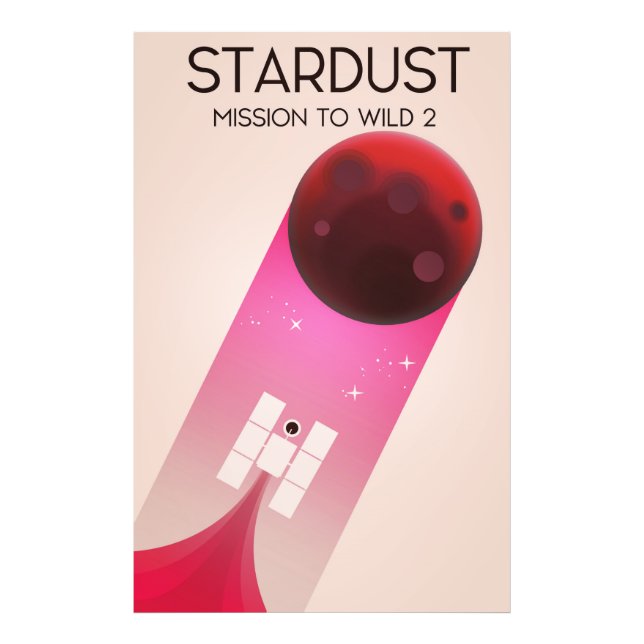 Impression Photo Mission Stardust vers la comète Wild 2 (Devant)