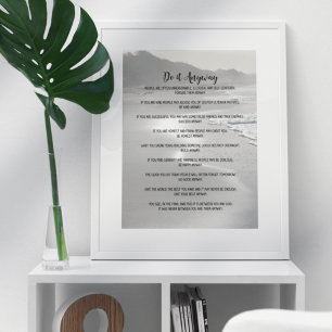 Impression Photo Misty Ocean Beach Le Faire De Toute Façon