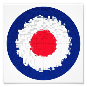 Impression Photo Mod Target with effet applied