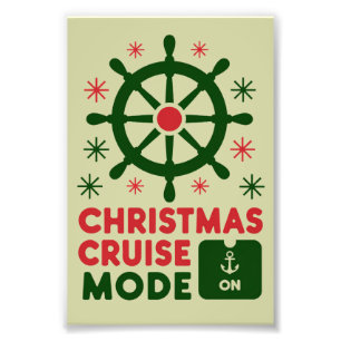 Impression Photo Mode Croisière de Noël En Bateau Noël 2024