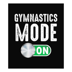 Impression Photo Mode Gymnastique Activé Athlète de Gymnastique Coo