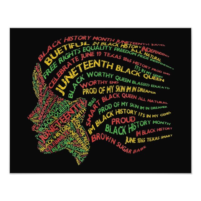 Impression Photo Mois de l'histoire des Noirs (Devant)