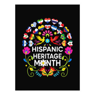 Impression Photo Mois du patrimoine hispanique Pays nationaux latin